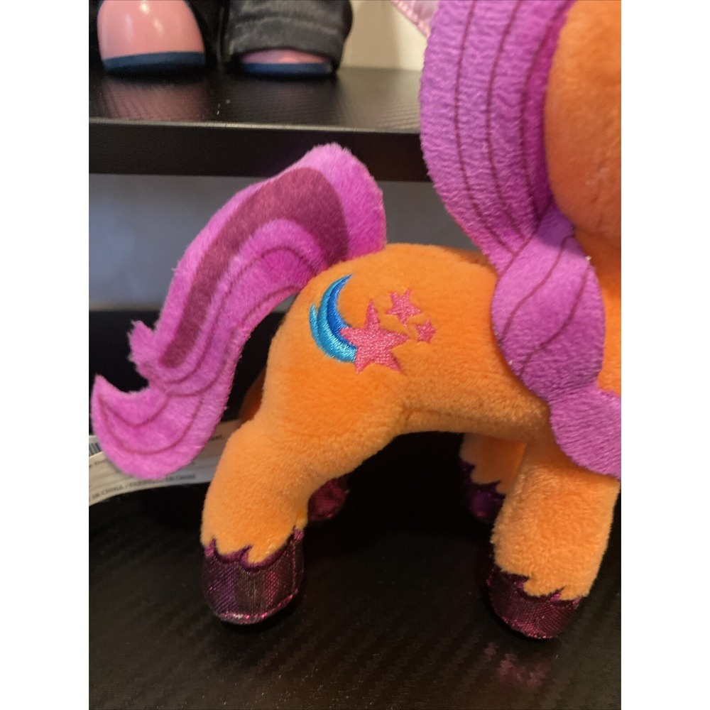 My Little Pony 7" Sunny Starscout Plush Horse Figure Stuffed Animal Orange - Picture 5 of 9